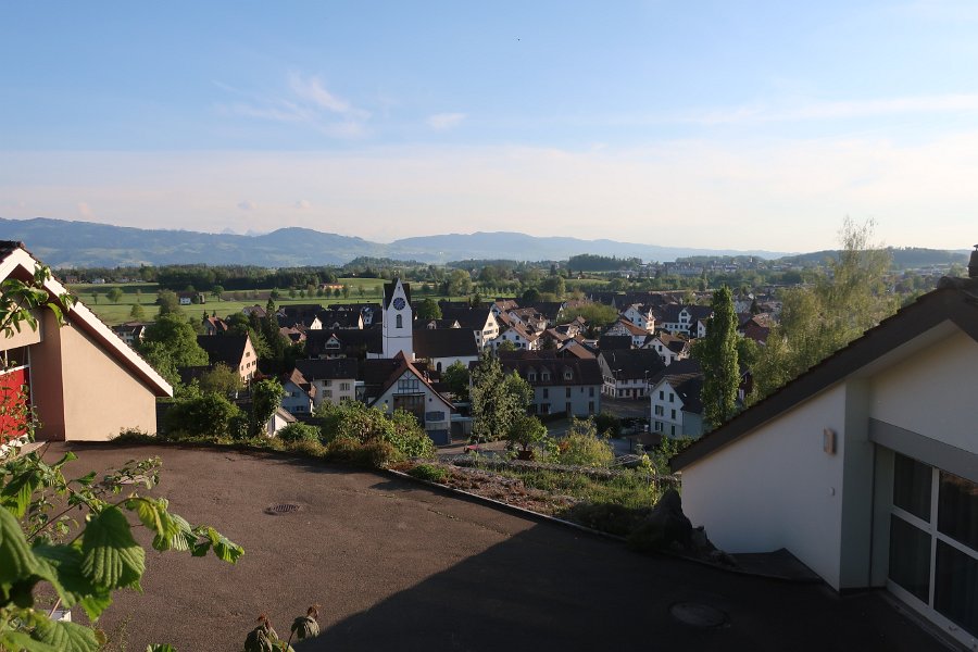 Blick vom Chilchberg auf Dürnten